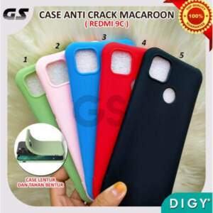 Grosir Case Hp Terbaru/Softcase Anti Crack Macaron