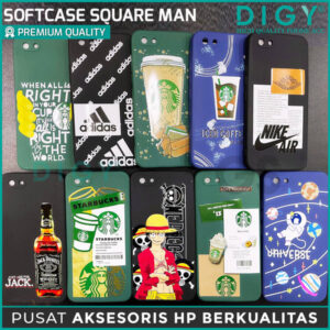 Grosir Softcase Square Man Case 2 Premium dan Termurah di Jakarta